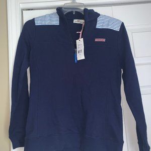 Vineyard Vines Navy Women's Quarter-Zip
